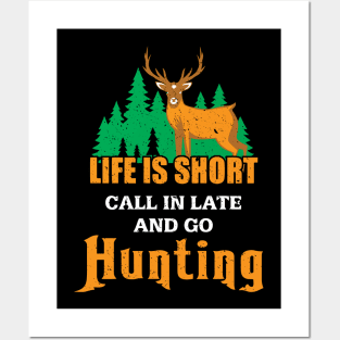 Funny Hunting, Deer Hunting Outdoor Gift, Country Gift design Posters and Art